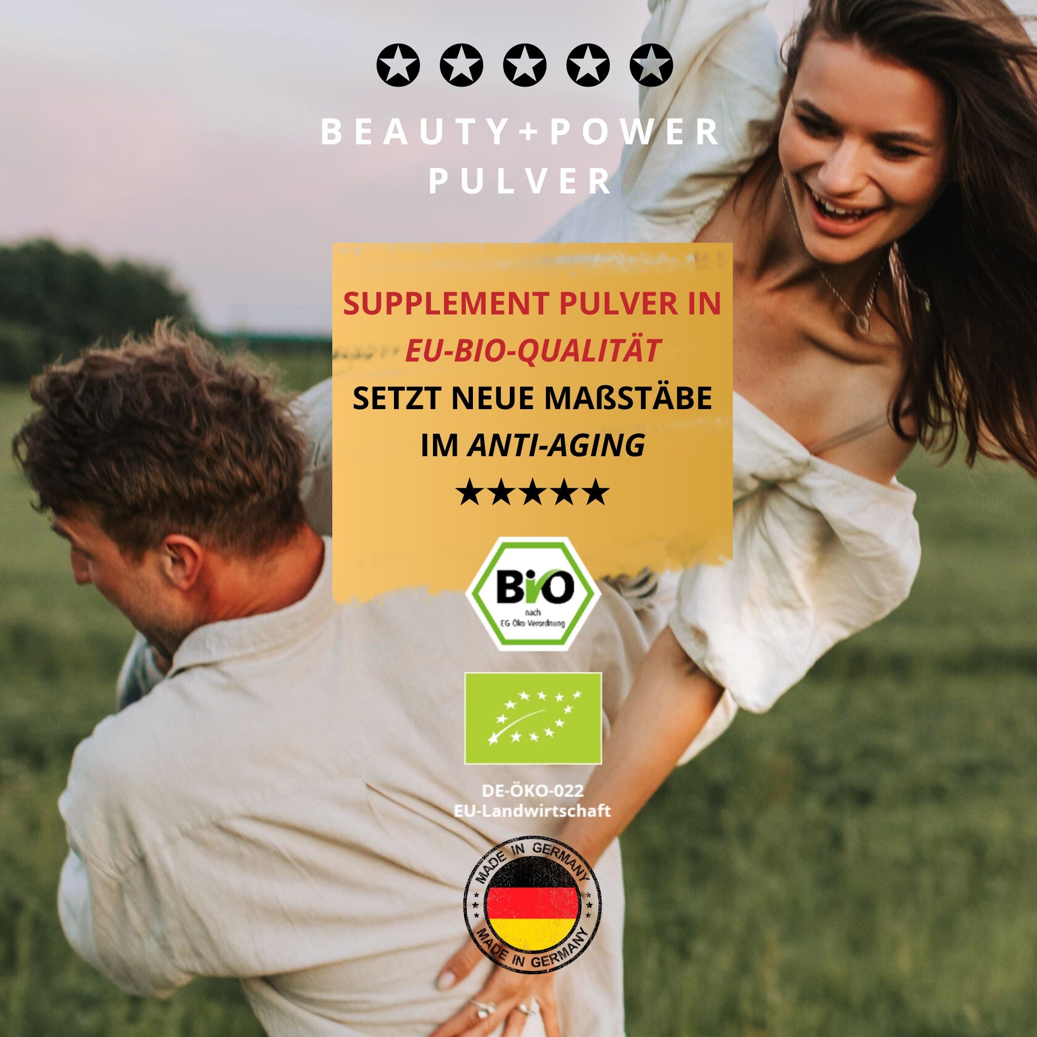 Bio Spermidin plus Superfood-Antioxidantien-Das kann EU-Bio-Qualität-von Biotastics Bio Nahrungsergaenzung