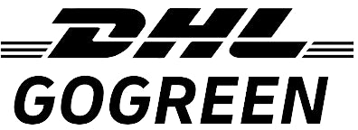 DHL Go Green Versand Partner Logo  - Biotastics - Bio-Nahrungsergänzung
